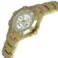  Shop Authentic Guess Vista Diamonds Gold Dial Gold Steel Strap Watch for Women - W13573L1 - Luxxuri