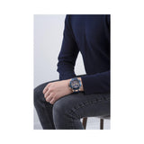  Shop Authentic Guess Navigator Chronograph Blue Dial Blue Rubber Strap Watch for Men - GW0264G4 - Luxxuri