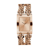  Shop Authentic Guess Mod Heavy Metal Rose Gold Dial Rose Gold Steel Strap Watch For Women - W1117L3 - Luxxuri