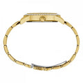  Shop Authentic Guess Bedazzle Diamonds Gold Dial Gold Steel Strap Watch For Women - W1097L2 - Luxxuri