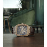  Shop Authentic Guess Phoenix Multifunction Blue Dial Brown Leather Strap Watch for Men - GW0202G2 - Luxxuri