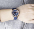  Shop Authentic Guess Little Flirt Quartz Blue Dial Blue Leather Strap Watch For Women - W0456L6 - Luxxuri