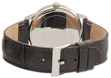  Shop Authentic Guess Wafer Quartz White Dial Brown Leather Strap Watch For Men - W70016G2 - Luxxuri