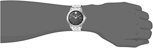  Shop Authentic Versace Univers Analog Black Dial Silver Steel Strap Watch for Men - VEBK00418 - Luxxuri