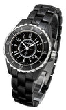  Shop Authentic Chanel J12 Quartz Ceramic Black Dial Black Steel Strap Watch for Women - J12 H0682 - Luxxuri