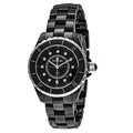  Shop Authentic Chanel J12 Quartz Diamonds Black Dial Black Steel Strap Watch for Women - J12 H1625 - Luxxuri