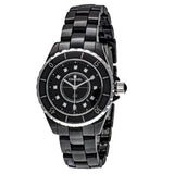  Shop Authentic Chanel J12 Quartz Diamonds Black Dial Black Steel Strap Watch for Women - J12 H1625 - Luxxuri