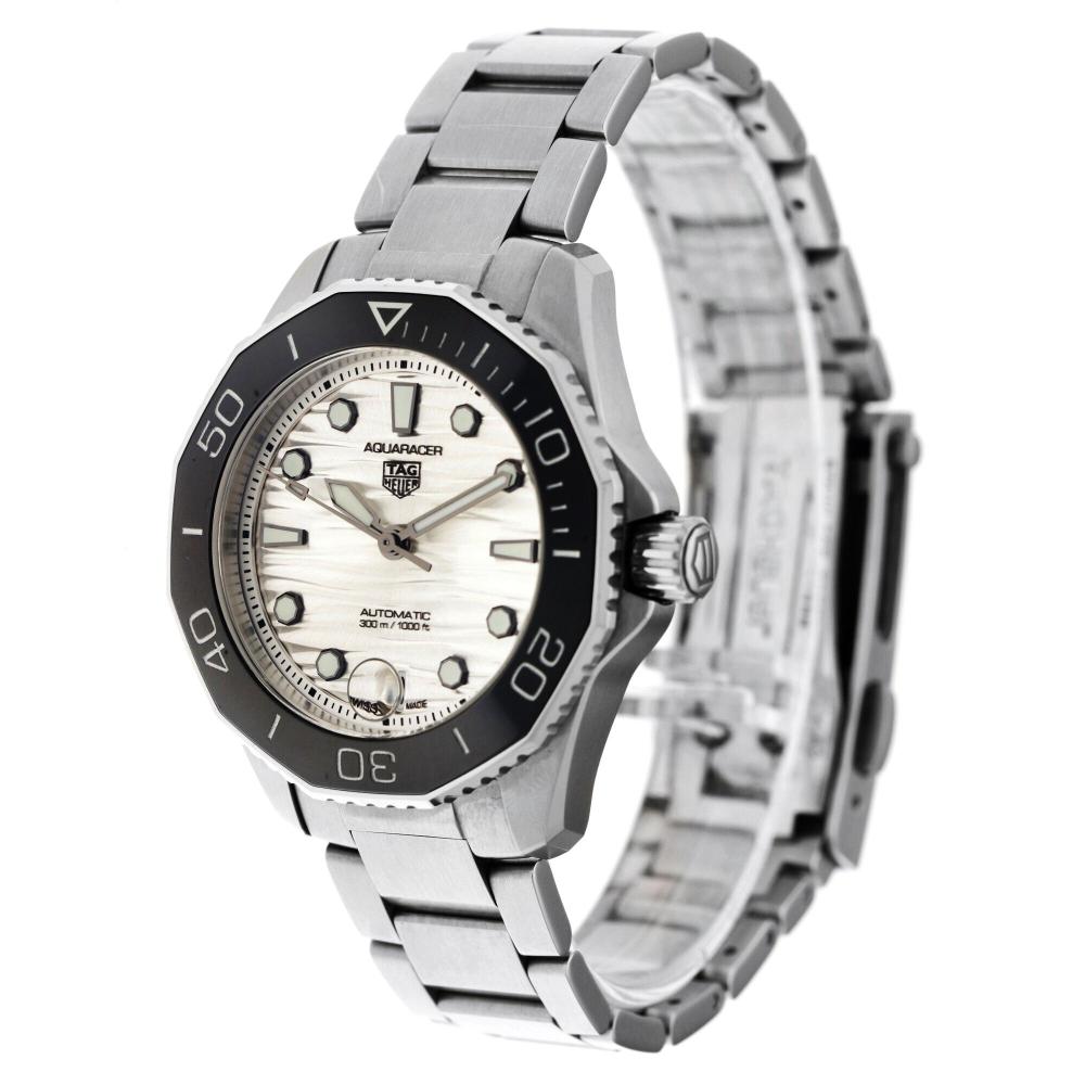  Shop Authentic Tag Heuer Aquaracer Professional 300 Automatic White Dial Silver Steel Strap Watch for Men - WBP231C.BA0626 - Luxxuri