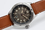  Shop Authentic Tag Heuer Autavia Isograph Grey Dial Calfskin Brown Leather Strap Watch for Men - WBE5111.FC8267 - Luxxuri