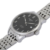  Shop Authentic Tissot T Classic Powermatic 80 Black Dial Silver Steel Strap Watch For Men - T41.1.483.52 - Luxxuri