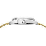  Shop Authentic Guess Whisper Silver Dial Gold Mesh Bracelet Watch for Women - W1084L2 - Luxxuri
