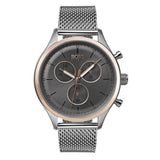  Shop Authentic Hugo Boss Companion Chronograph Grey Dial Silver Mesh Bracelet Watch For Men - 1513549 - Luxxuri
