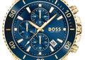  Shop Authentic Hugo Boss Admiral Blue Dial Blue Rubber SIlicon Strap Watch for Men - 1513965 - Luxxuri