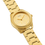  Shop Authentic Guess G-Twist Gold Dial Gold Steel Strap Watch for Women - W1082L2 - Luxxuri
