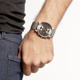  Shop Authentic Hugo Boss Integrity Grey Dial Silver Mesh Bracelet Watch for Men - 1513807 - Luxxuri