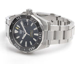  Shop Authentic Tag Heuer Aquaracer Caliber 5 Black Dial Silver Steel Strap Watch for Men - WAY201A .BA0927 - Luxxuri