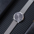  Shop Authentic Calvin Klein Minimal Grey Dial Silver Mesh Bracelet Watch for Men - K3M211Y3 - Luxxuri