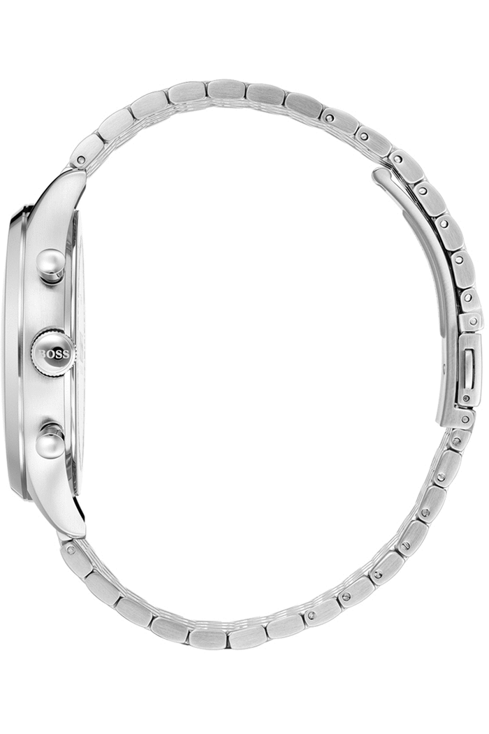  Shop Authentic Hugo Boss Companion Black Dial Silver Steel Strap Watch for Men - 1513652 - Luxxuri