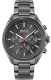  Shop Authentic Hugo Boss Distinct Grey Dial Gren Steel Strap Watch for Men - 1513858 - Luxxuri