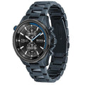  Shop Authentic Hugo Boss Globetrotter Black Dial Black Steel Strap Watch for Men - 1513824 - Luxxuri