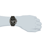  Shop Authentic Hugo Boss Ikon Chronograph Black Dial Black Steel Strap Watch for Men - 1512961 - Luxxuri