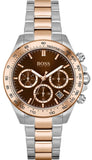  Shop Authentic Hugo Boss Novia Brown Dial Two Tone Steel Strap Watch for Women - 1502617 - Luxxuri