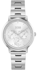  Shop Authentic Hugo Boss Prima Silver Dial Silver Steel Strap Watch for Women - 1502570 - Luxxuri