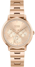  Shop Authentic Hugo Boss Prima Gold Dial Gold Steel Strap Watch for Women - 1502571 - Luxxuri