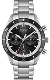  Shop Authentic Hugo Boss Santiago Black Dial Silver Steel Strap Watch for Men - 1513862 - Luxxuri