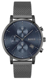  Shop Authentic Hugo Boss Skymaster Chronograph Grey Dial Grey Mesh Bracelet Watch for Men  - 1513934 - Luxxuri