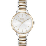  Shop Authentic Hugo Boss Signature Silver Dial Two Tone Steel Strap Watch for Women - 1502567 - Luxxuri