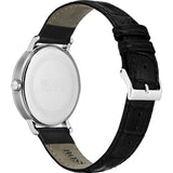  Shop Authentic Hugo Boss Corporal Black Dial Black Leather Strap Watch for Men - 1513638 - Luxxuri