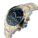  Shop Authentic Hugo Boss Hero Blue Dial Two Tone Steel Strap Watch for Men - 1513767 - Luxxuri
