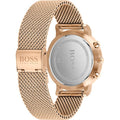  Shop Authentic Hugo Boss Integrity Black Dial Gold Mesh Bracelet Watch for Men - 1513808 - Luxxuri