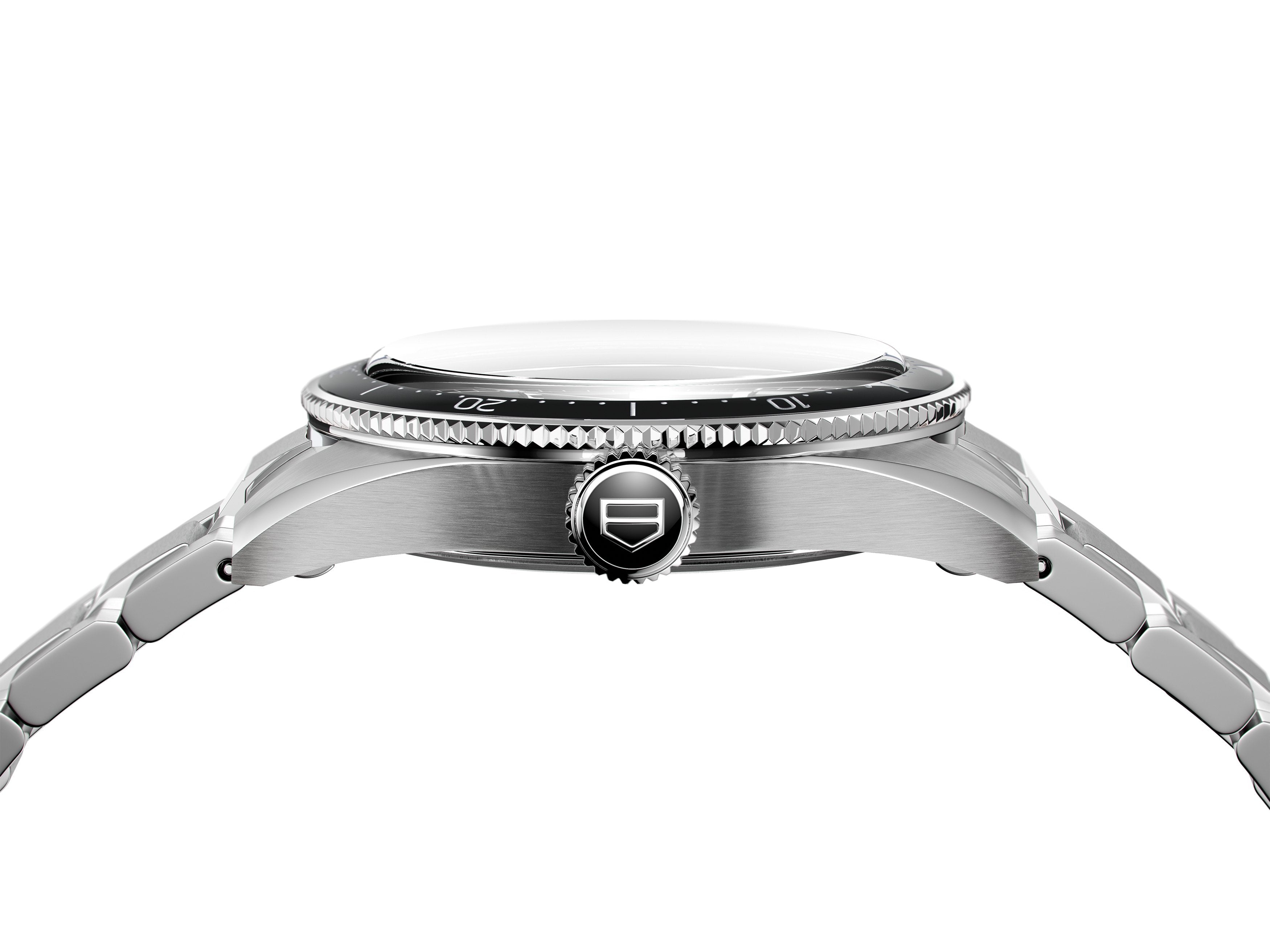 Tag Heuer Autavia Automatic Grey Dial Silver Steel Strap Watch for Men - WBE5114.EB0173