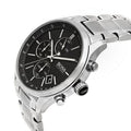  Shop Authentic Hugo Boss Grand Prix Black Dial Silver Steel Strap Watch for Men - 1513477 - Luxxuri