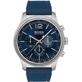  Shop Authentic Hugo Boss Professional Chronograph Blue Dial Blue Silicone Strap Watch for Men - 1513526 - Luxxuri