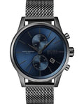  Shop Authentic Hugo Boss Jet Blue Dial Gunmetal Mesh Bracelet Watch for Men  - 1513677 - Luxxuri