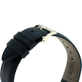  Shop Authentic Hugo Boss Skymaster Chronograph Blue Dial Black Leather Strap Watch for Men - 1513783 - Luxxuri