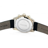  Shop Authentic Hugo Boss Skymaster Chronograph Blue Dial Black Leather Strap Watch for Men - 1513783 - Luxxuri