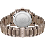 Shop Authentic Hugo Boss Skymaster Blue Dial Brown Steel Strap Watch for Men - 1513788 - Luxxuri