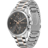  Shop Authentic Hugo Boss Skymaster Grey Dial Two Tone Steel Strap Watch for Men - 1513789 - Luxxuri