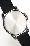  Shop Authentic Hugo Boss Orange Detroit Analog Black Dial Black Silicone Strap Watch For Men - 1550011 - Luxxuri