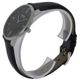 Shop Authentic Hugo Boss Jackson Black Dial Black Leather Strap Watch for Men - 1513369 - Luxxuri