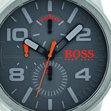  Shop Authentic Hugo Boss Detroit Sport Analog Grey Dial Grey Rubber Strap Watch For Men - 1550007 - Luxxuri