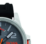  Shop Authentic Hugo Boss Detroit Sport Analog Grey Dial Grey Rubber Strap Watch For Men - 1550007 - Luxxuri