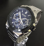  Shop Authentic Hugo Boss Supernova Chronograph Blue Dial Silver Steel Strap Watch for Men - 1513360 - Luxxuri