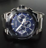  Shop Authentic Hugo Boss Supernova Chronograph Blue Dial Silver Steel Strap Watch for Men - 1513360 - Luxxuri