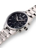  Shop Authentic Hugo Boss Commander Black Dial Silver Steel Strap Watch for Men - 1513433 - Luxxuri