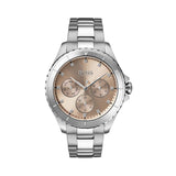  Shop Authentic Hugo Boss Premiere Rose Gold Dial Silver Steel Strap Watch for Women - 1502444 - Luxxuri